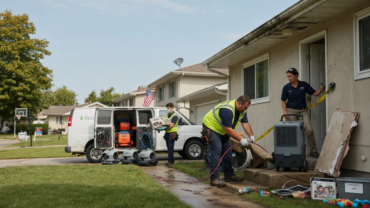 Water Damage Restoration in Exline, IA near me